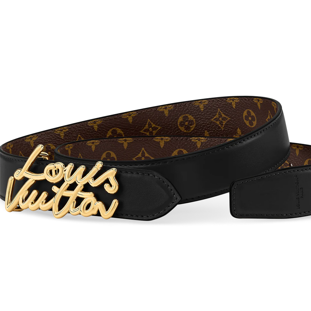Cintura LV Script 30 mm