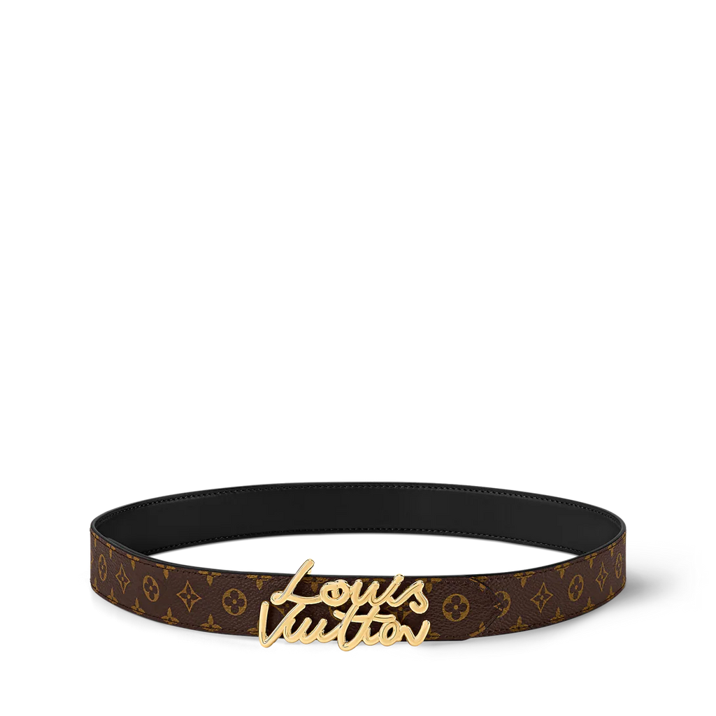 Cintura LV Script 30 mm