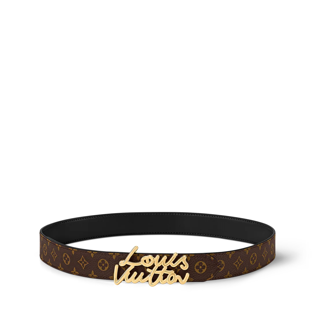 Cintura LV Script 30 mm