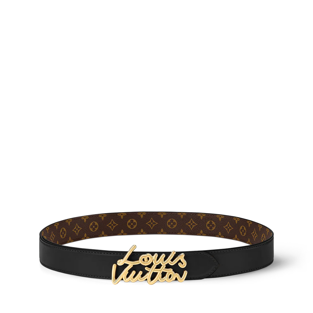 Cintura LV Script 30 mm
